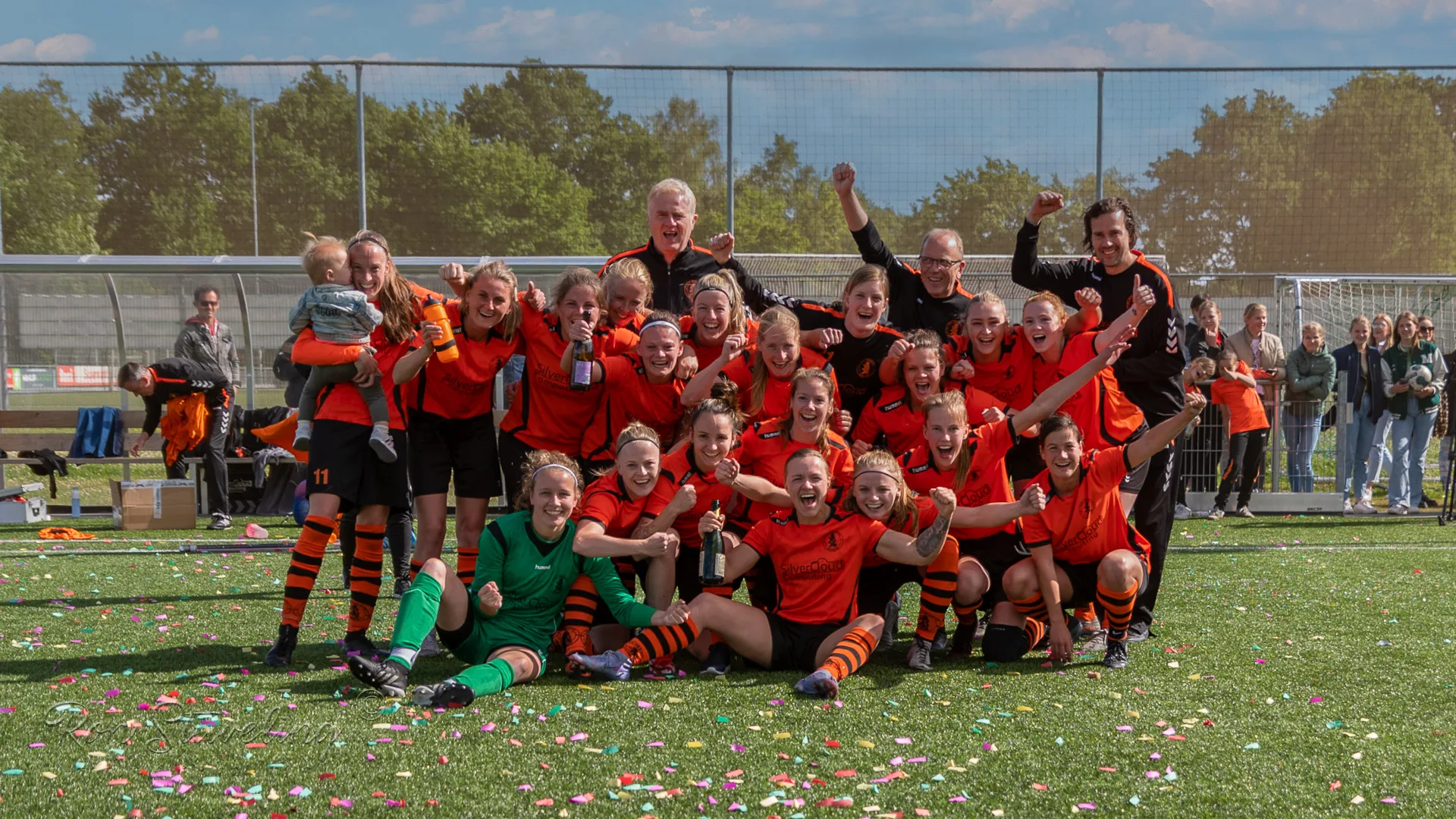 Sparta Nijkerk Vr1 Kampioen 2e klasse